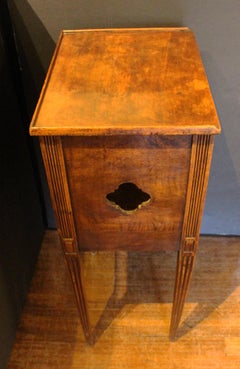 Circa 1880 Country French Chevet or Bedside Table