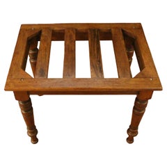 Circa 1880 English Rectangular Luggage Rack Stand
