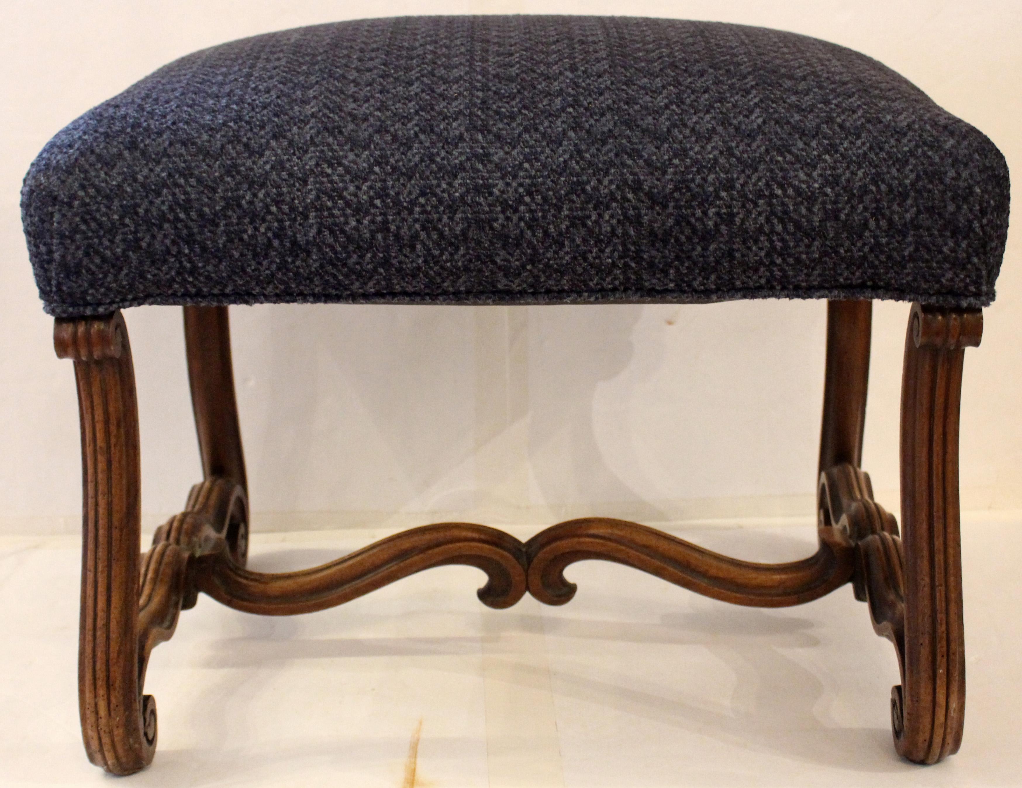 XIXe siècle Banc ou pouf français de style Louis XIII datant d'environ 1880 en vente