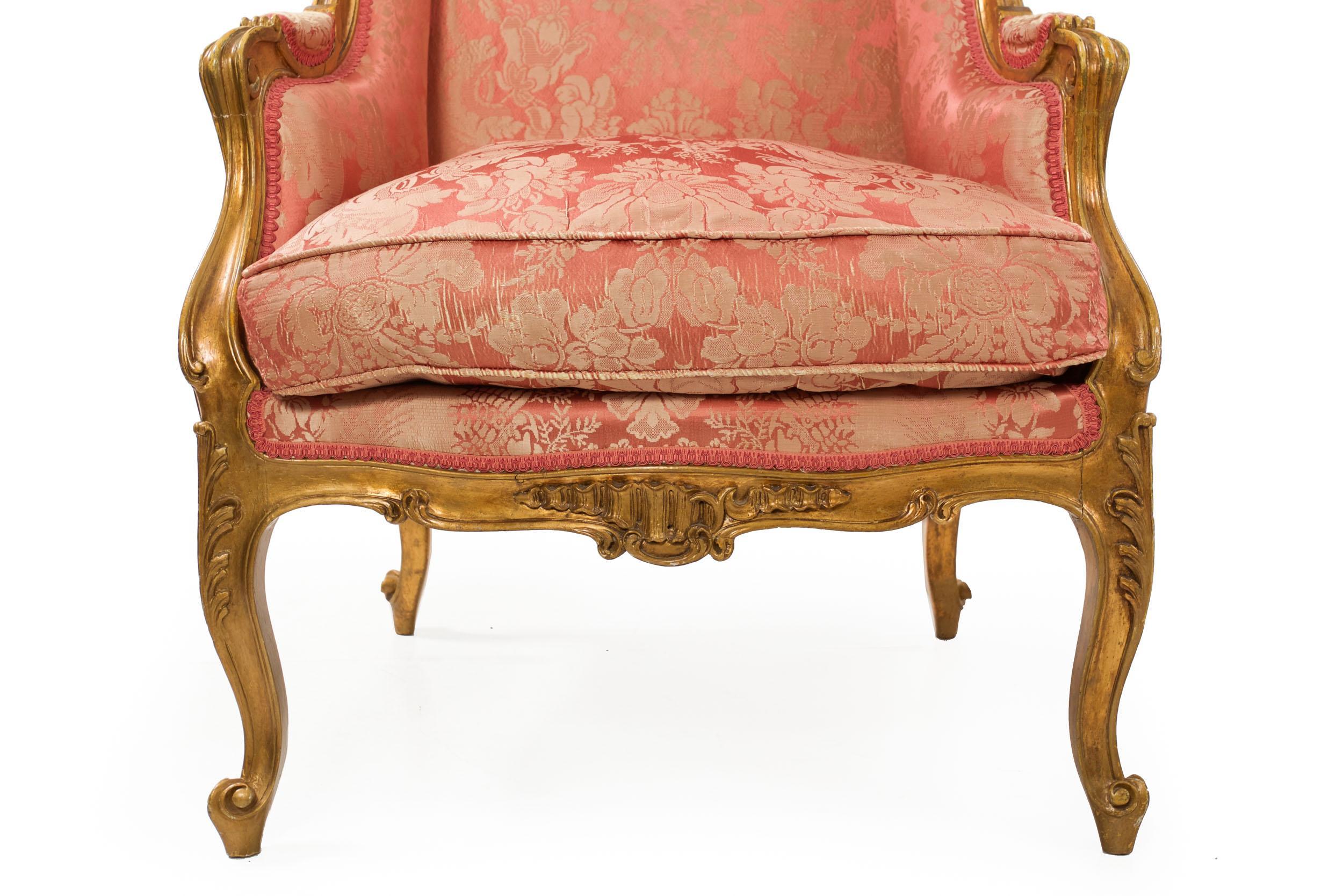 Circa 1880 French Louis XV Style Antique Arm Chairs, a Pair 7