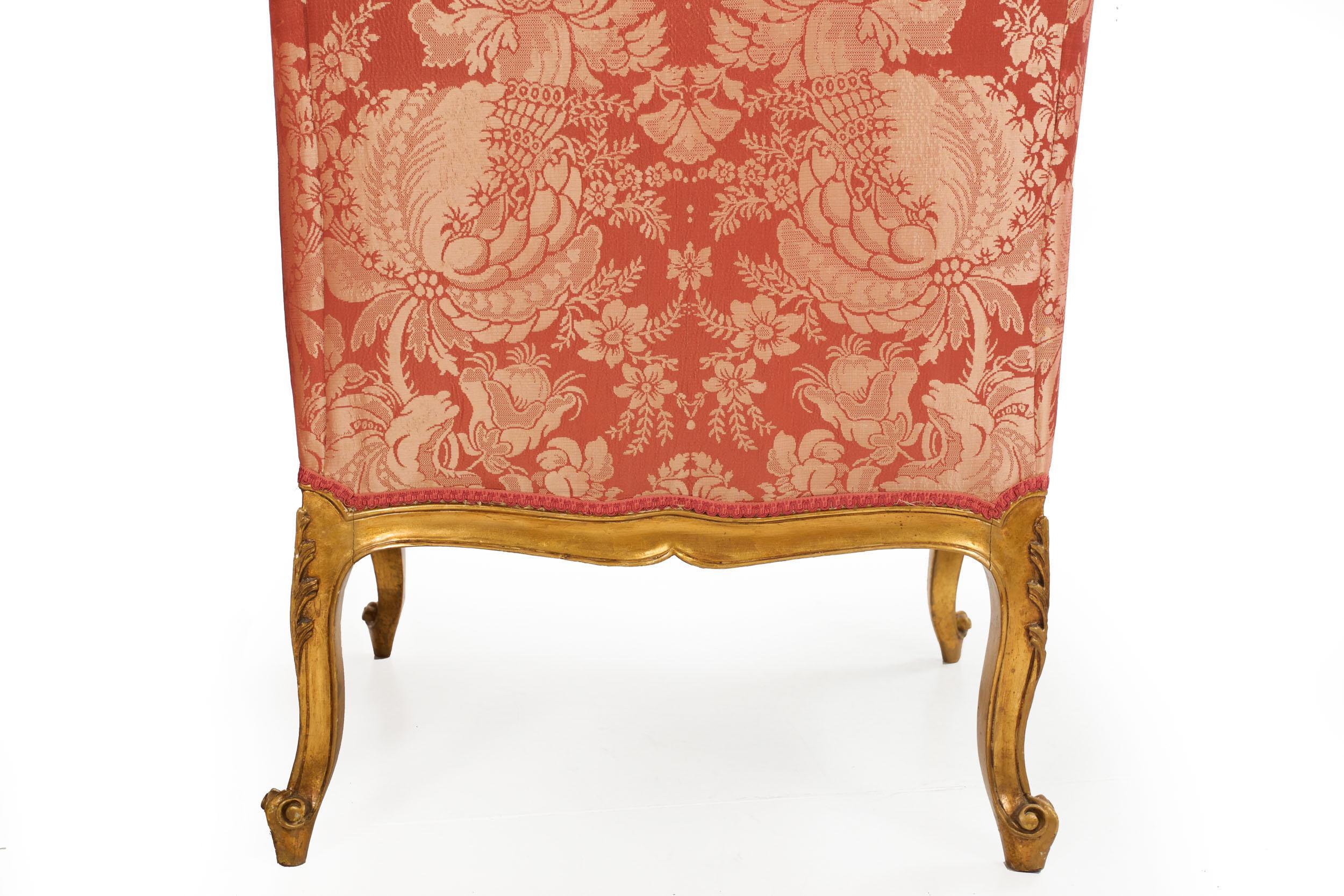 Circa 1880 French Louis XV Style Antique Arm Chairs, a Pair 3
