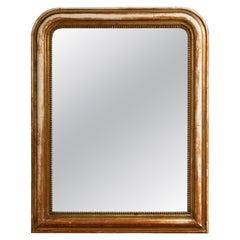 Circa 1880 Gold Wood Louis Philippe Mirror