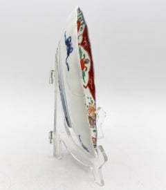 Circa 1880 Japanese Shaped Imari Plate