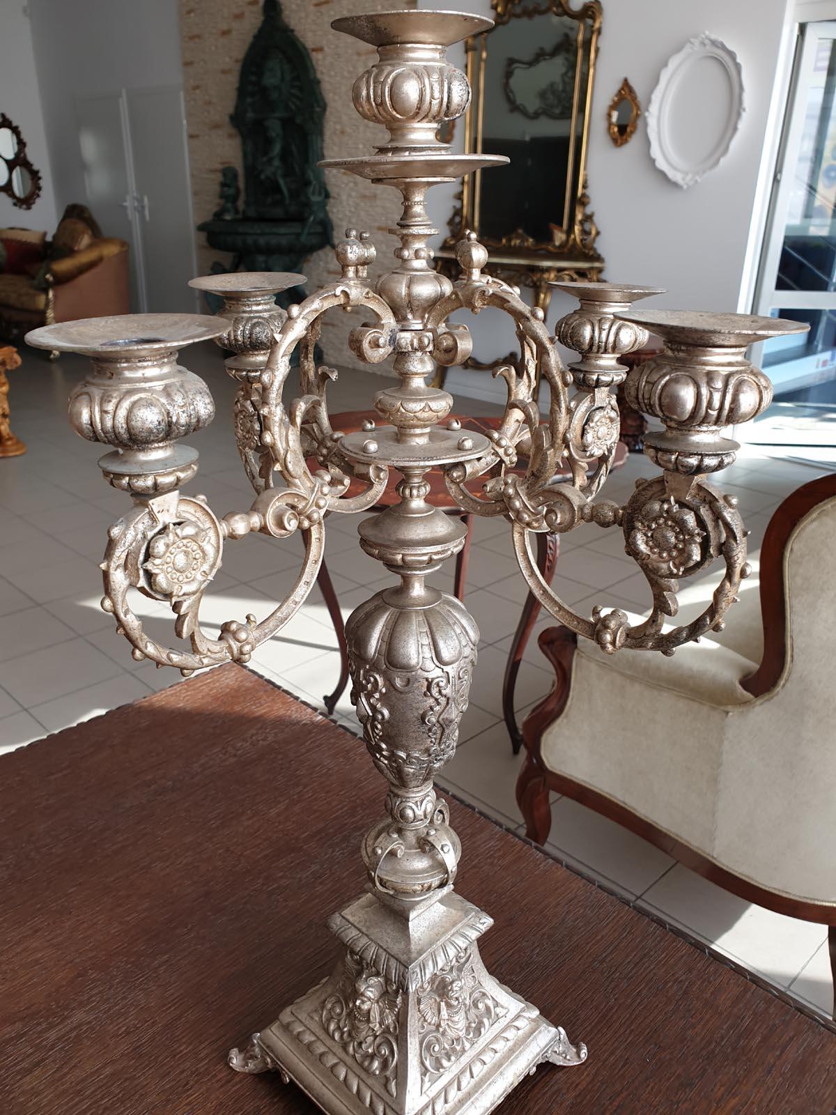 Renaissance Revival Style Candelabra, circa 1880 In Good Condition For Sale In Liverpool, GB
