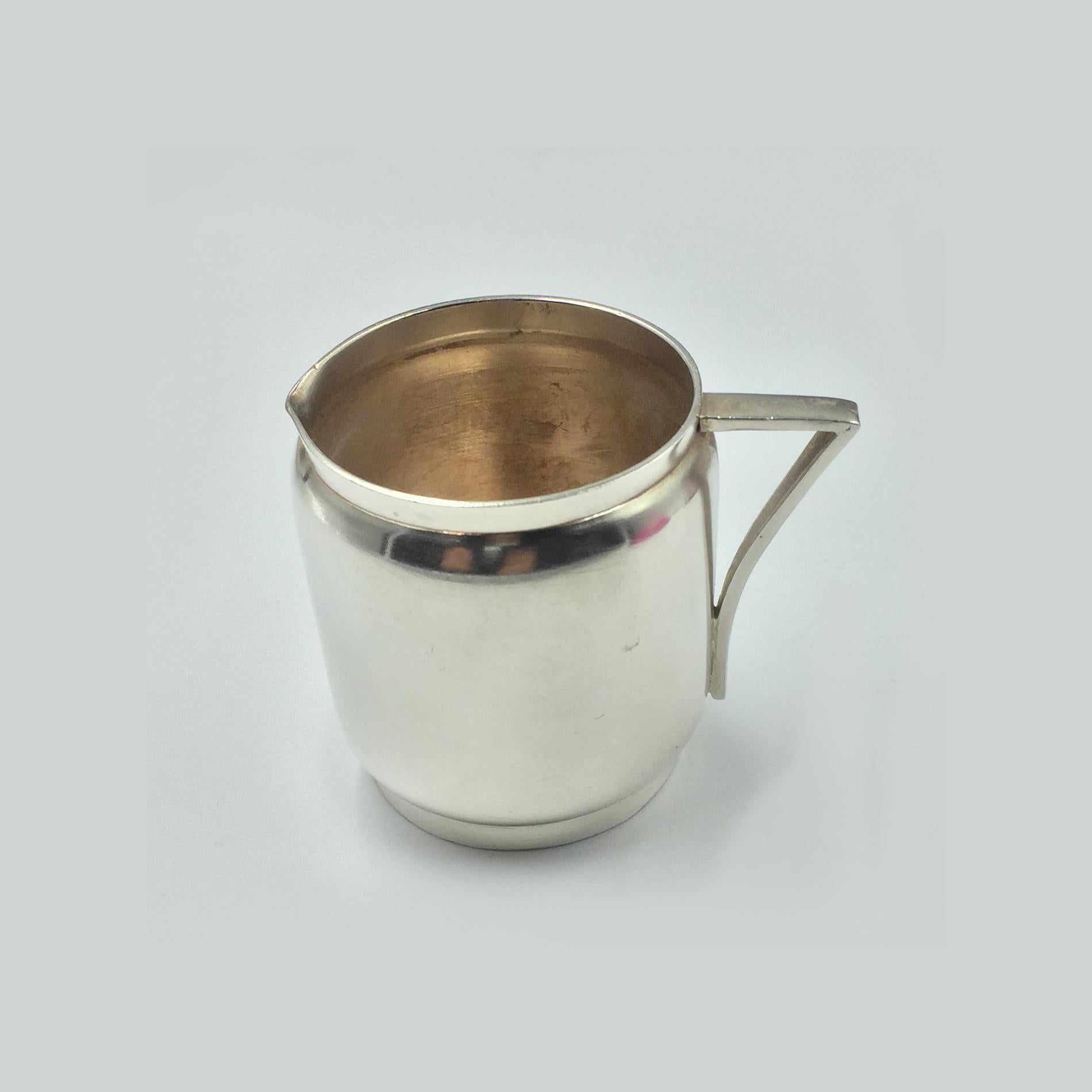 Silver Plated Metal Christopher Dresser Tea Suitcase, circa 1880 4