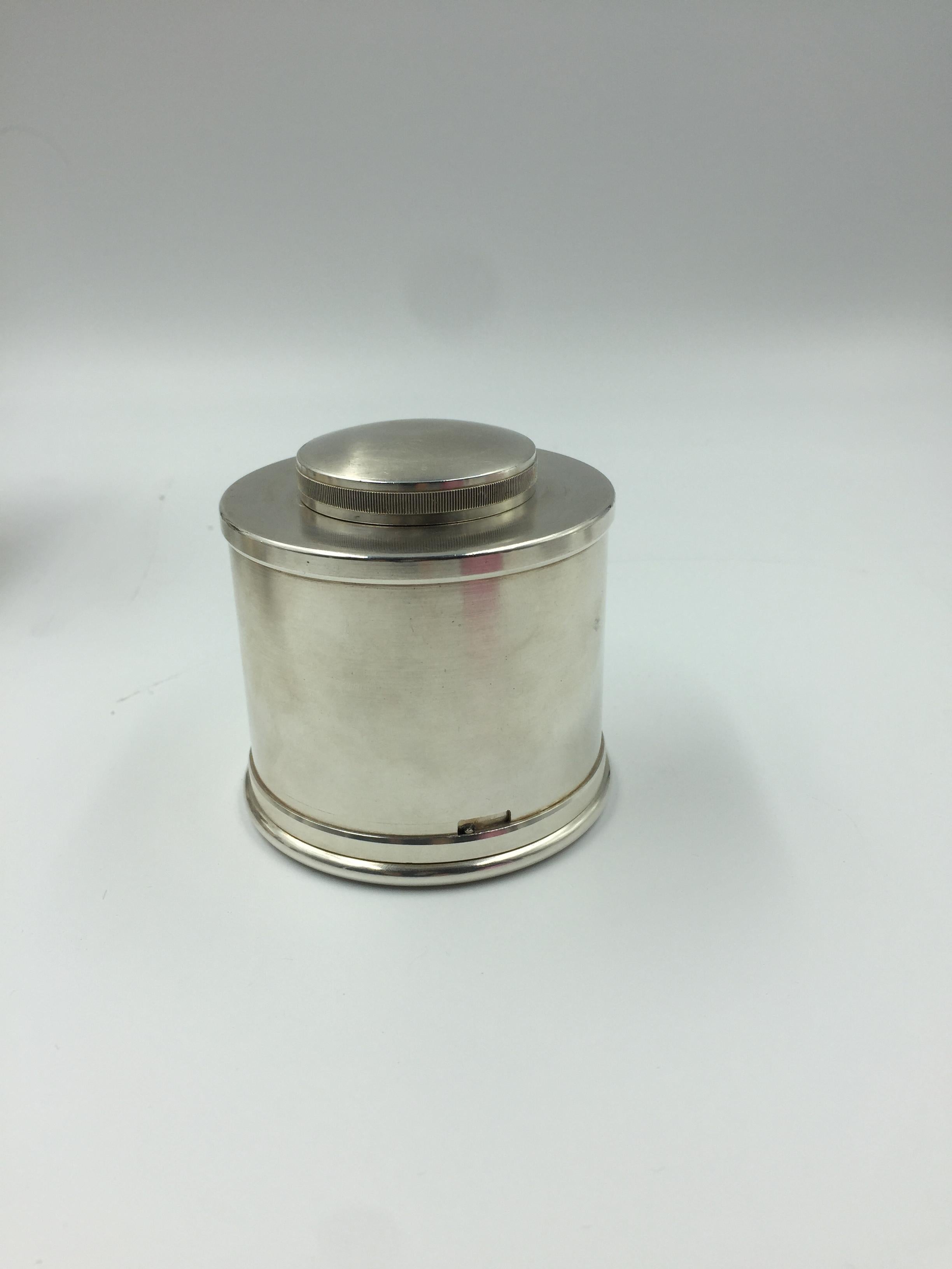 Silver Plated Metal Christopher Dresser Tea Suitcase, circa 1880 8