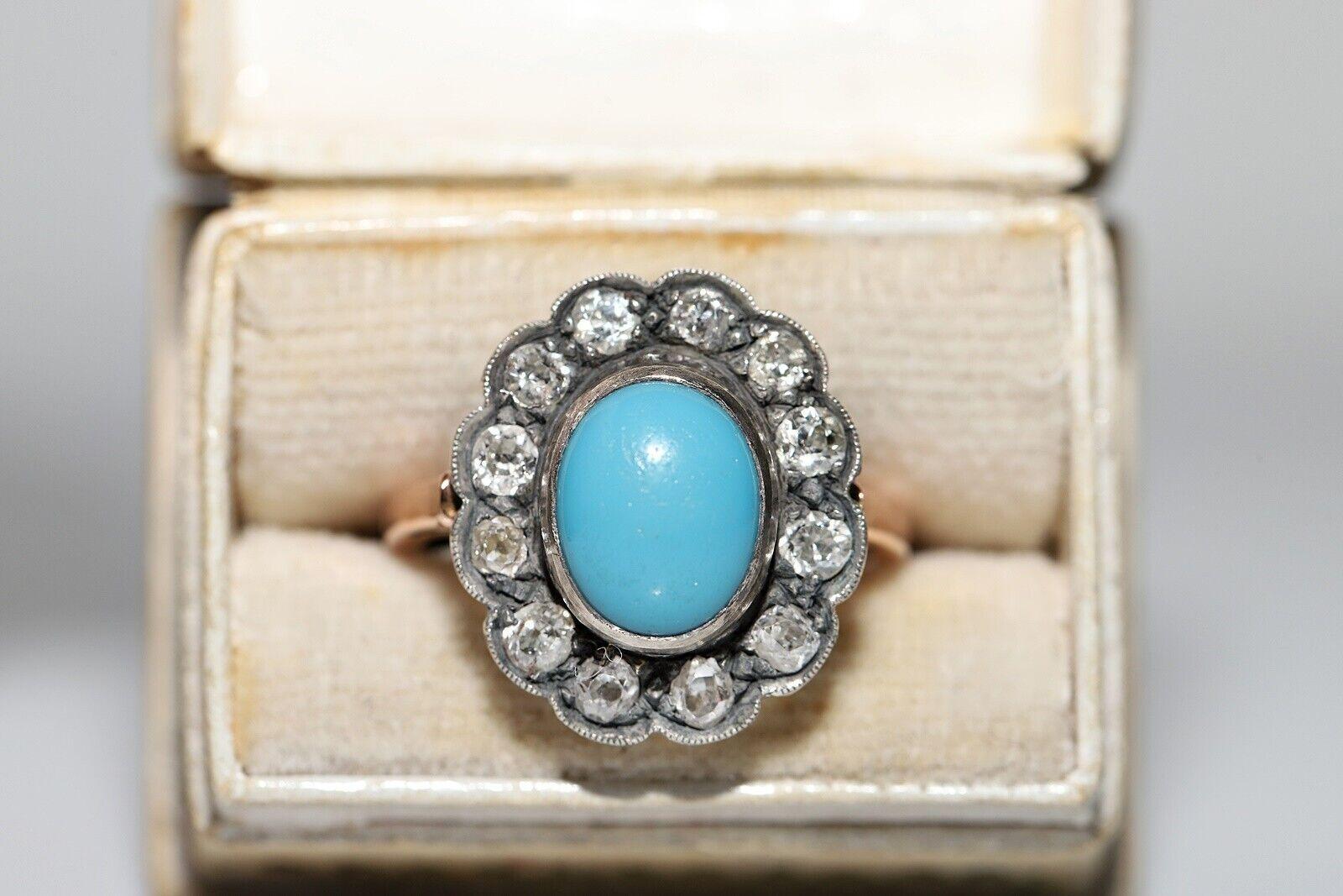 In very good condition.
Total weight is 4.4 grams.
Totally is diamond 0.89 carat.
The diamond is has G-H color and vs-s1 clarity.
Ring size is US 6.4.
We can make any size.
Box is not included.
Please contact for any questions.