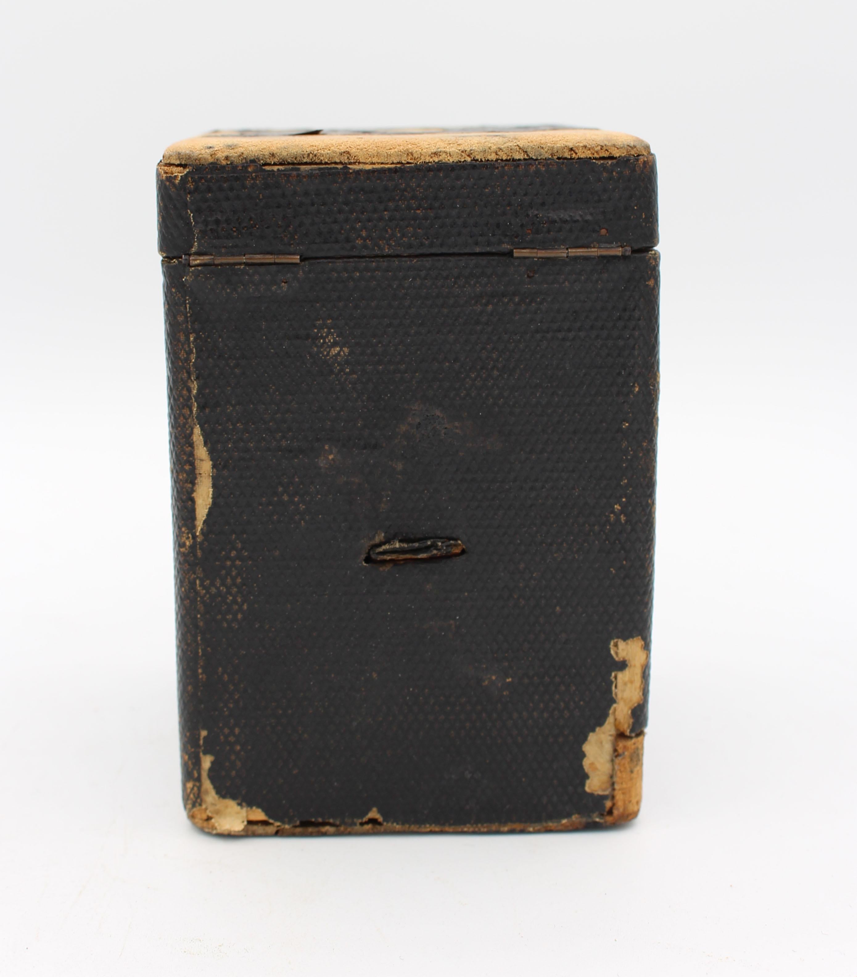 circa 1880s, Brass Carriage Clock in Travel Case at 1stDibs