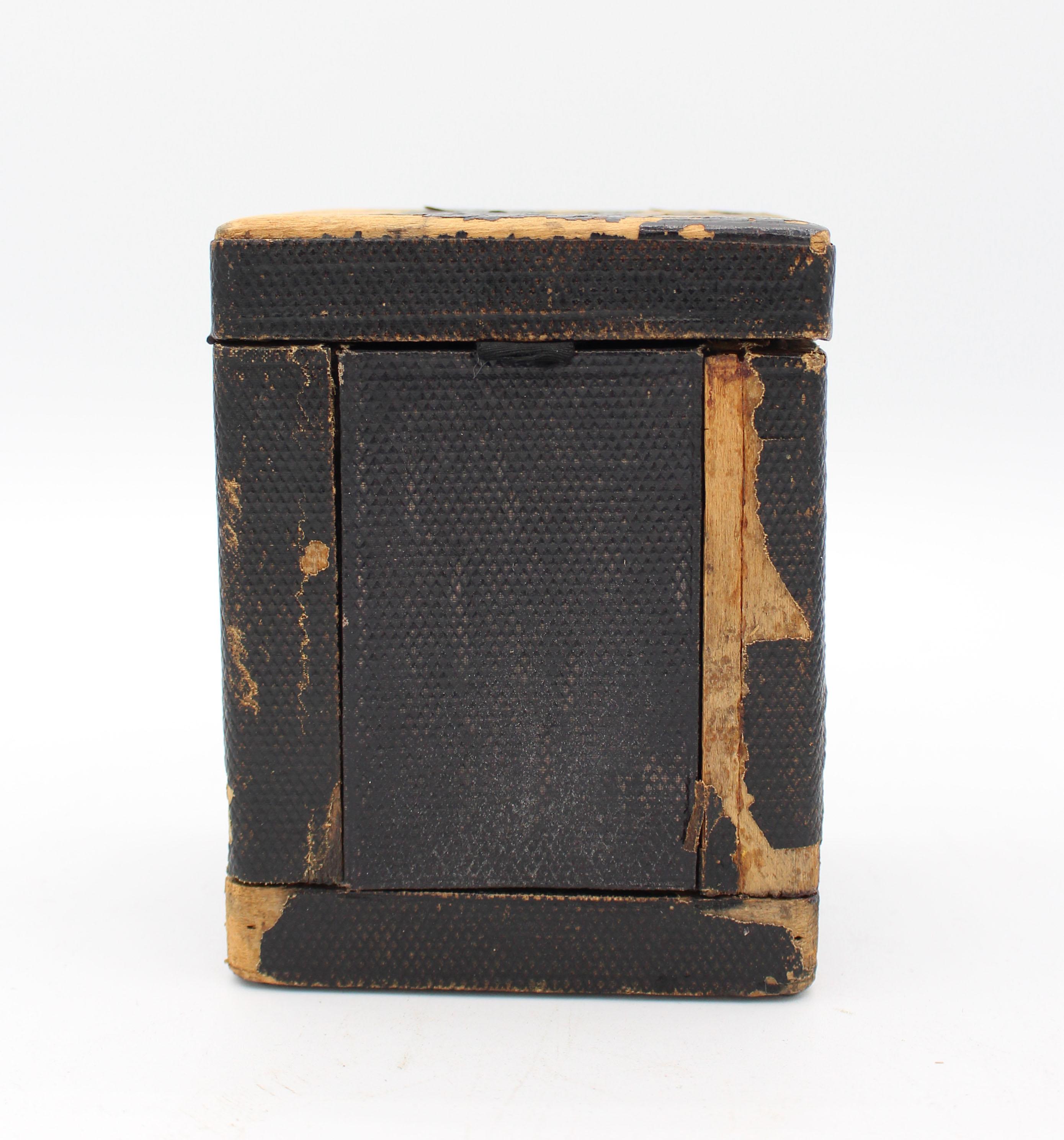 circa 1880s, Brass Carriage Clock in Travel Case at 1stDibs