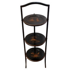 Circa 1890-1910 English Tilting Muffin Stand