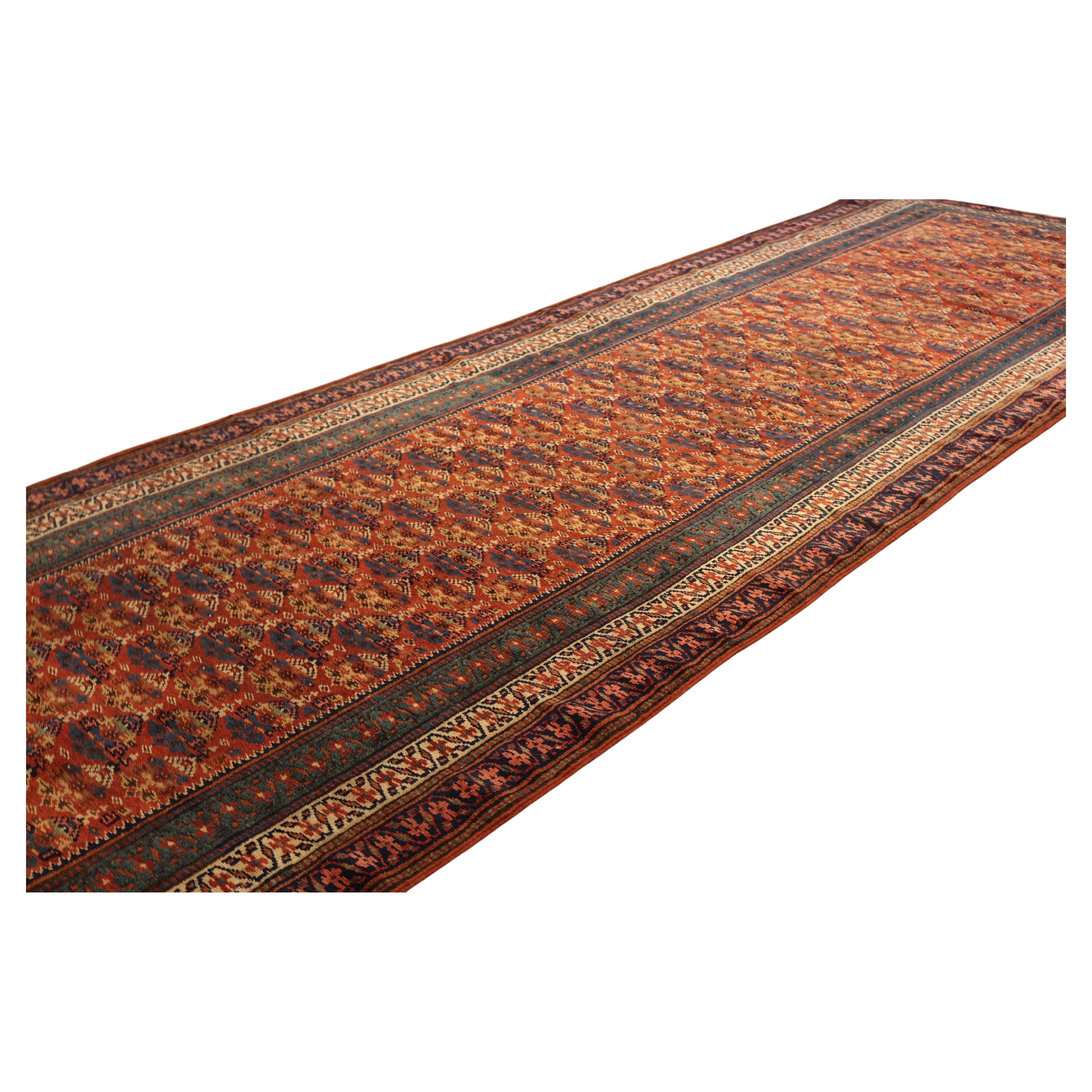 Circa 1890 Azerbaijani Runner For Sale