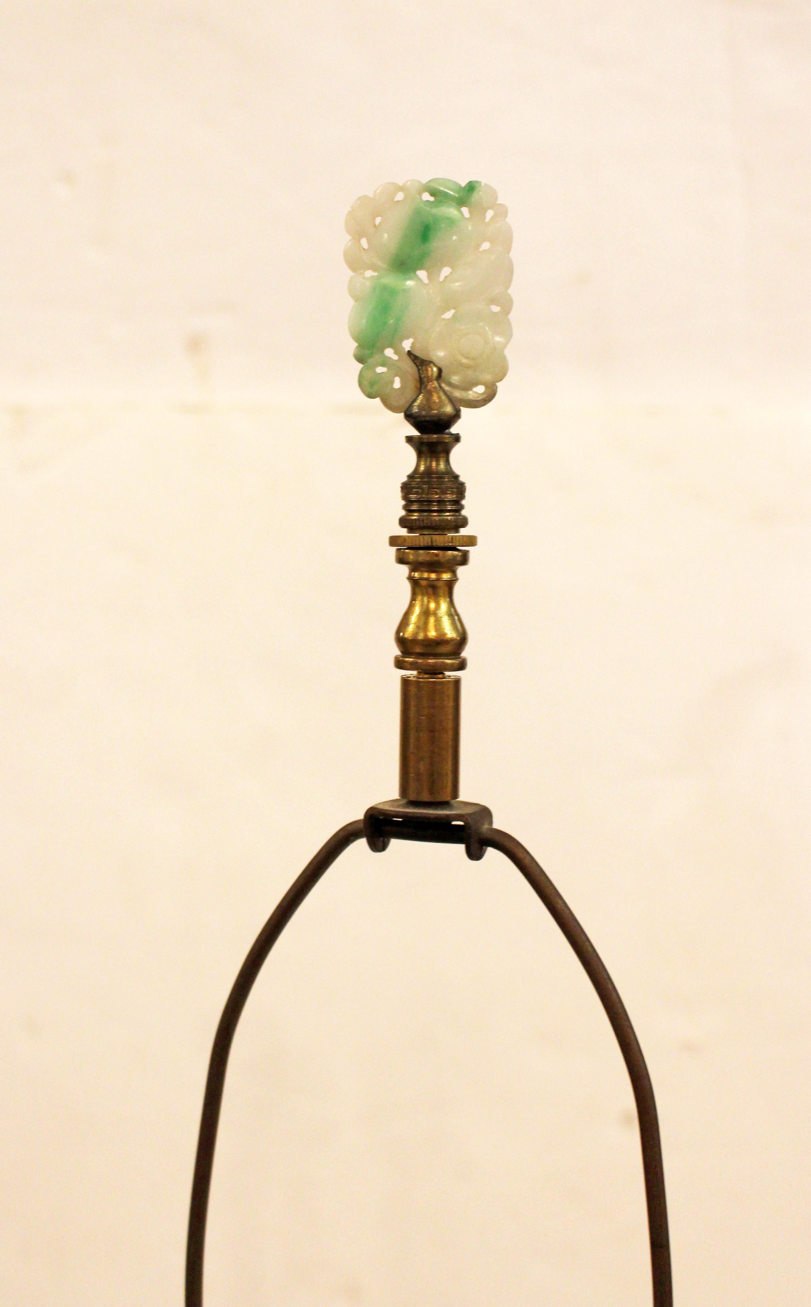 Porcellana Vaso di porcellana Famille Rose da esportazione cinese del 1890 circa montato come lampada in vendita