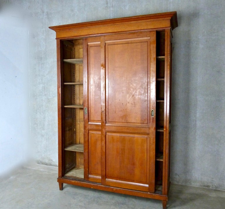 French Oak Library circa 1890 at 1stDibs