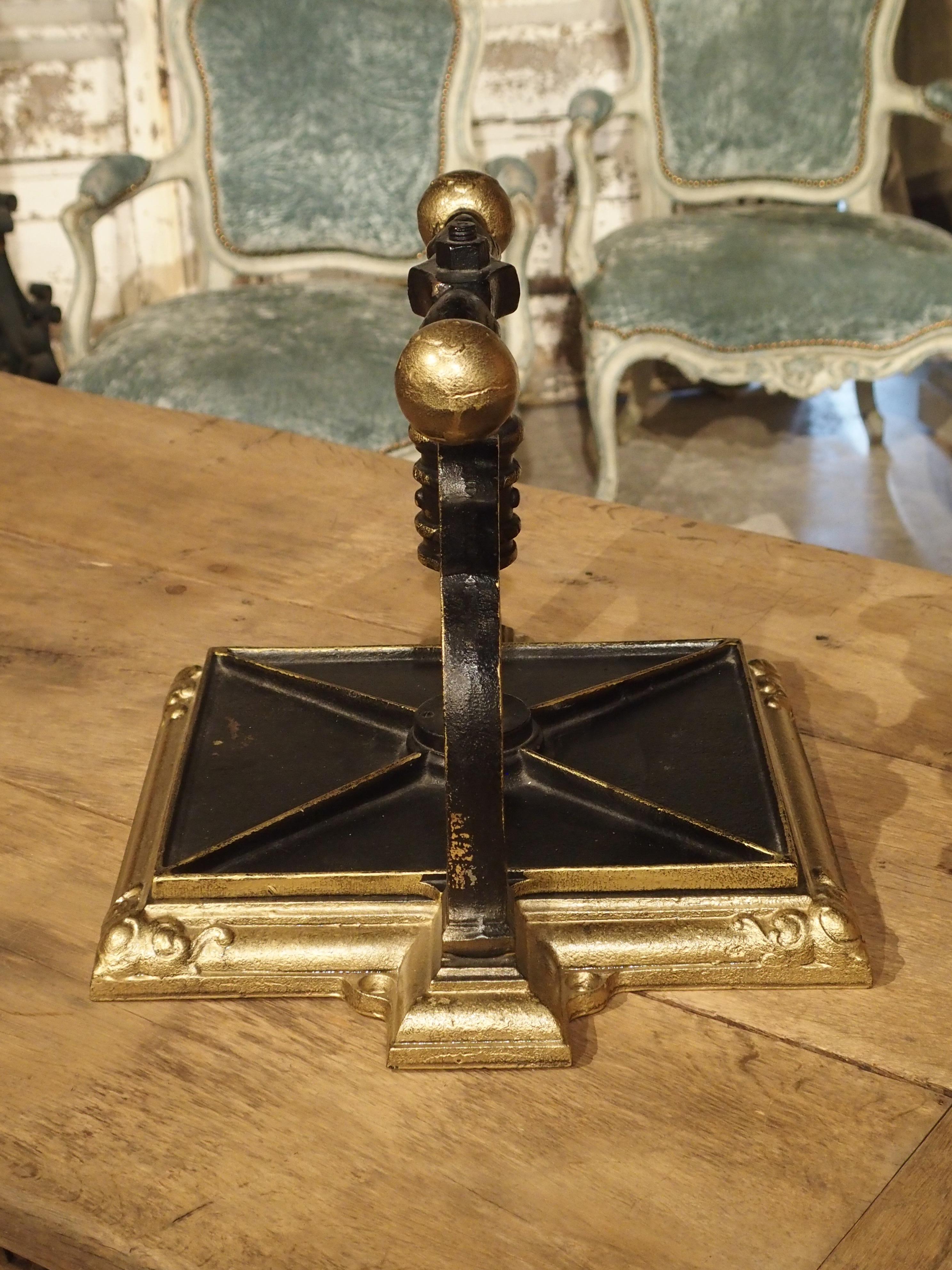 Painted Cast Iron Book Press from Germany, circa 1890 4