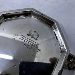 An Art Nouveau Engraved Silver plated English Tea Service by Skinner & co.