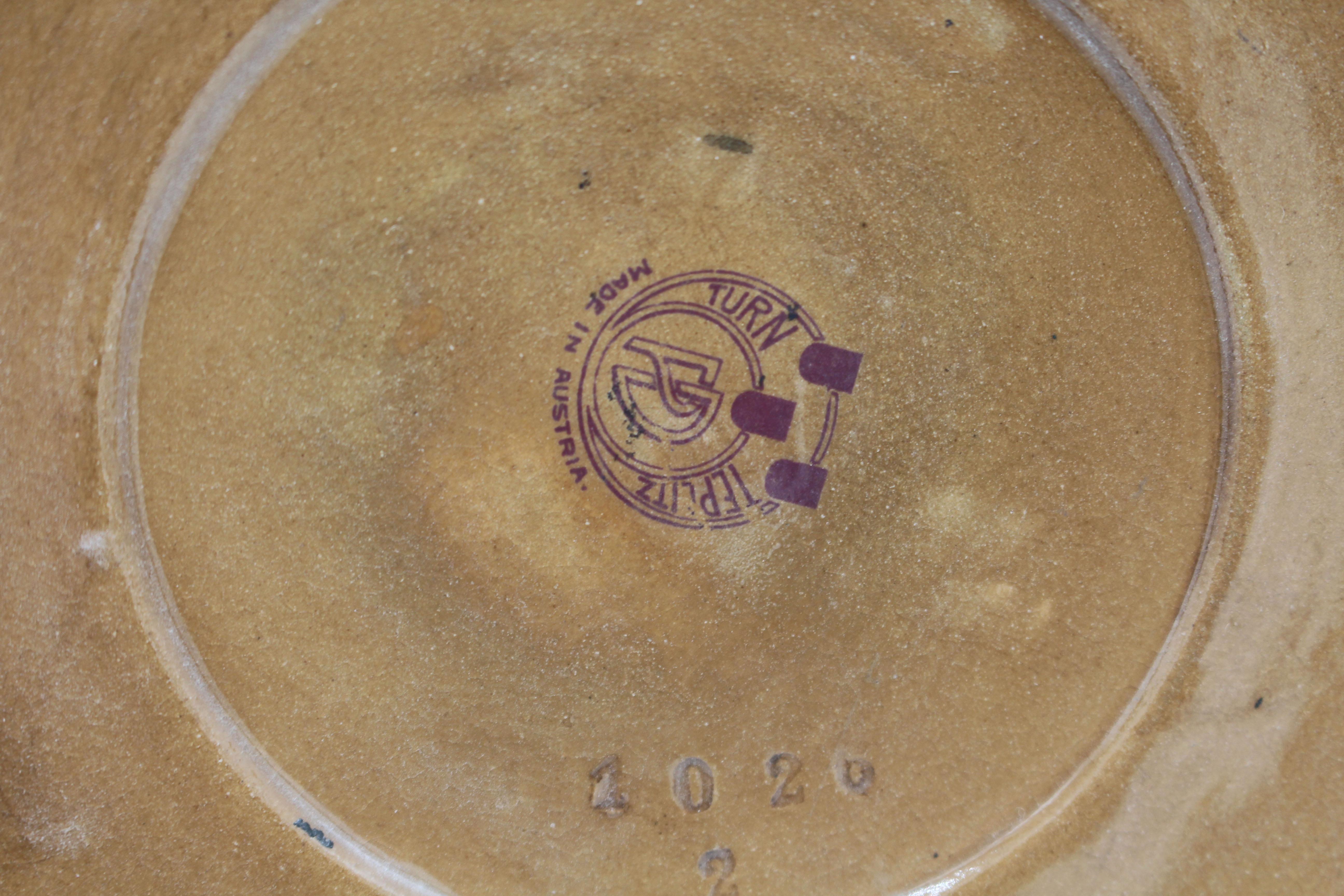 CIRCA 1893-1905 Österreichischer Paul Dachsel Entworfene Jugendstil-Keramik-Vase (19. Jahrhundert) im Angebot