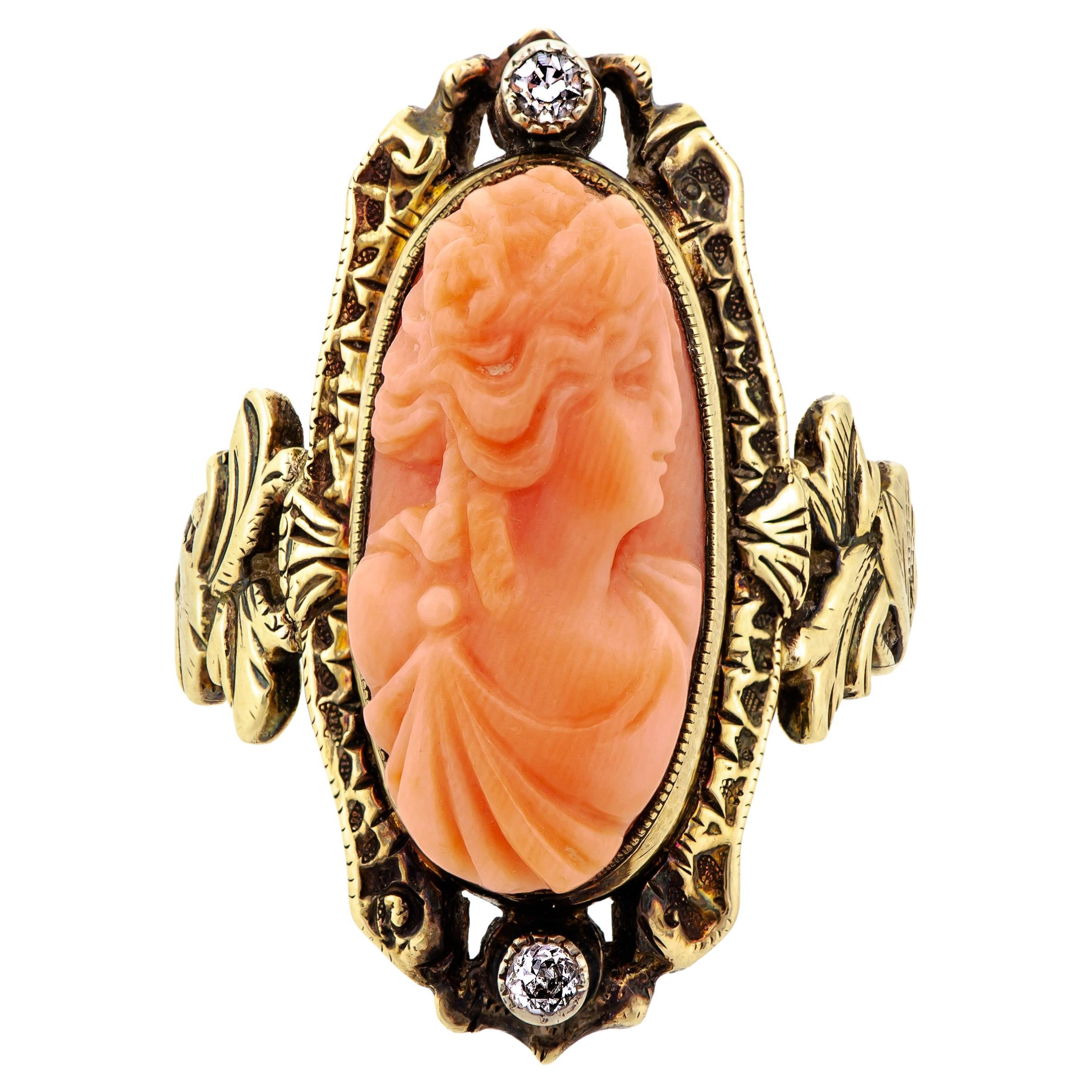 ec1151 ~400mm.size 8mm*6mm.one.* Details about   Beauty Hand CARVING CAMEO ~ black coral 