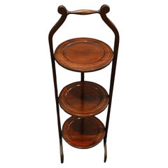 Circa 1900-1910 English Tilting Muffin Stand