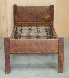 CIRCA 1900-1910 ROBERT MOUSEMAN THOMPSON BEDSTEAD RARE ORiGINAL STAPLES MATTRESS