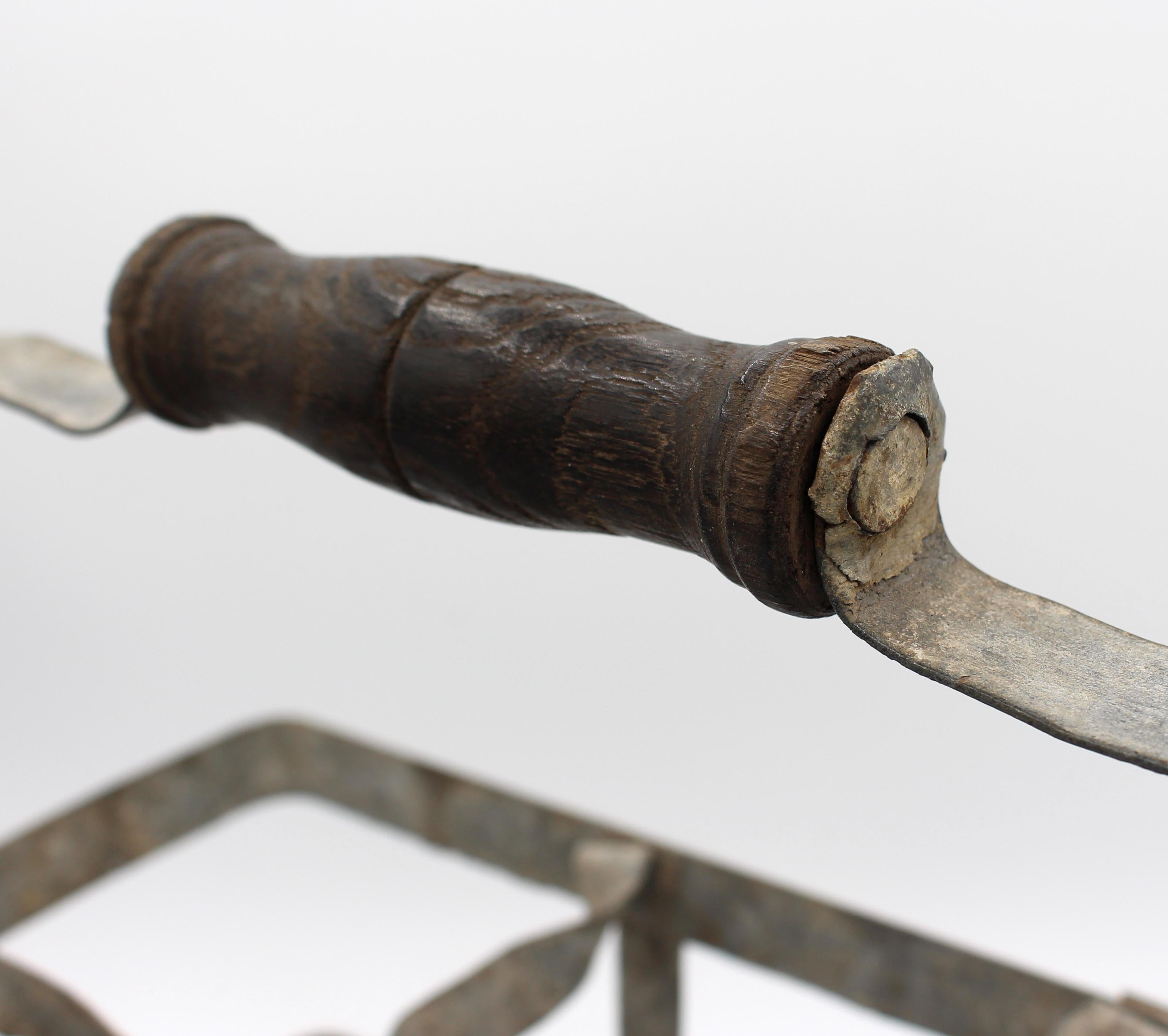 French Circa 1900 6-Bottle Wine Carrier