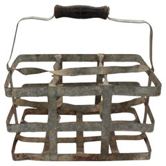 Porte-bouteilles à vin 6 bouteilles CIRCA 1900