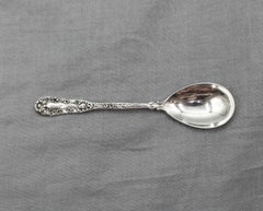 Set di quattro cucchiaini da uovo in argento sterling americano, realizzato da Dominick & Haff intorno al 1900