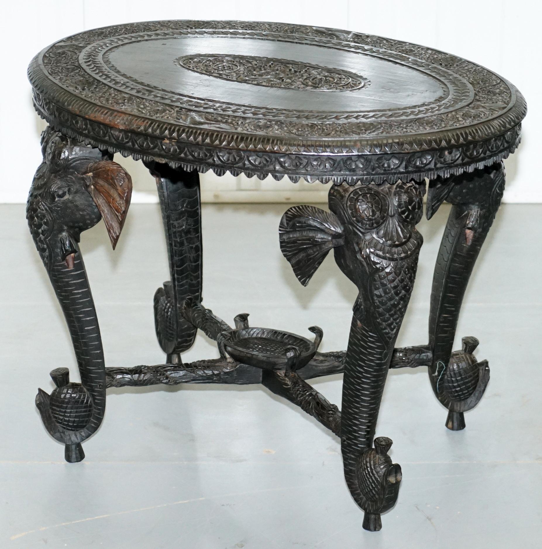 buddha side table