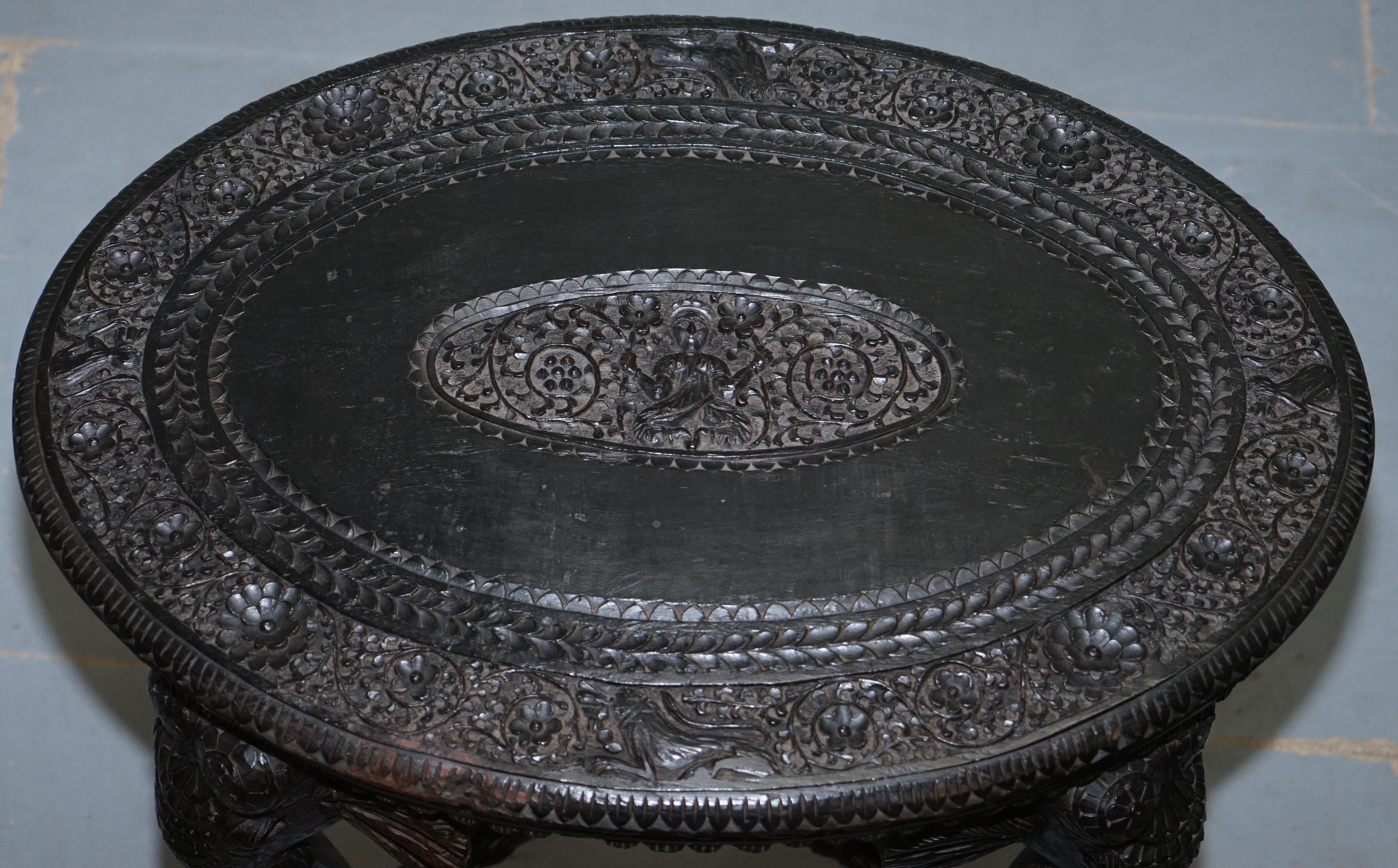 buddha end table