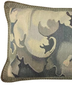 Circa 1900 Antique French Aubusson Pillow