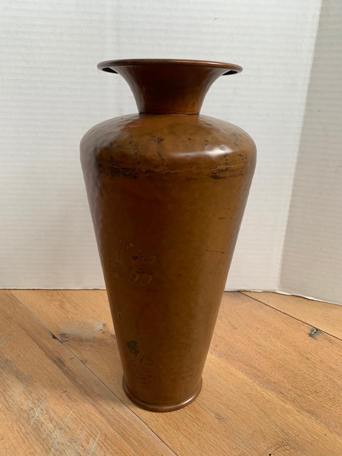 Arts & Crafts Style Copper Vase, circa 1900 4