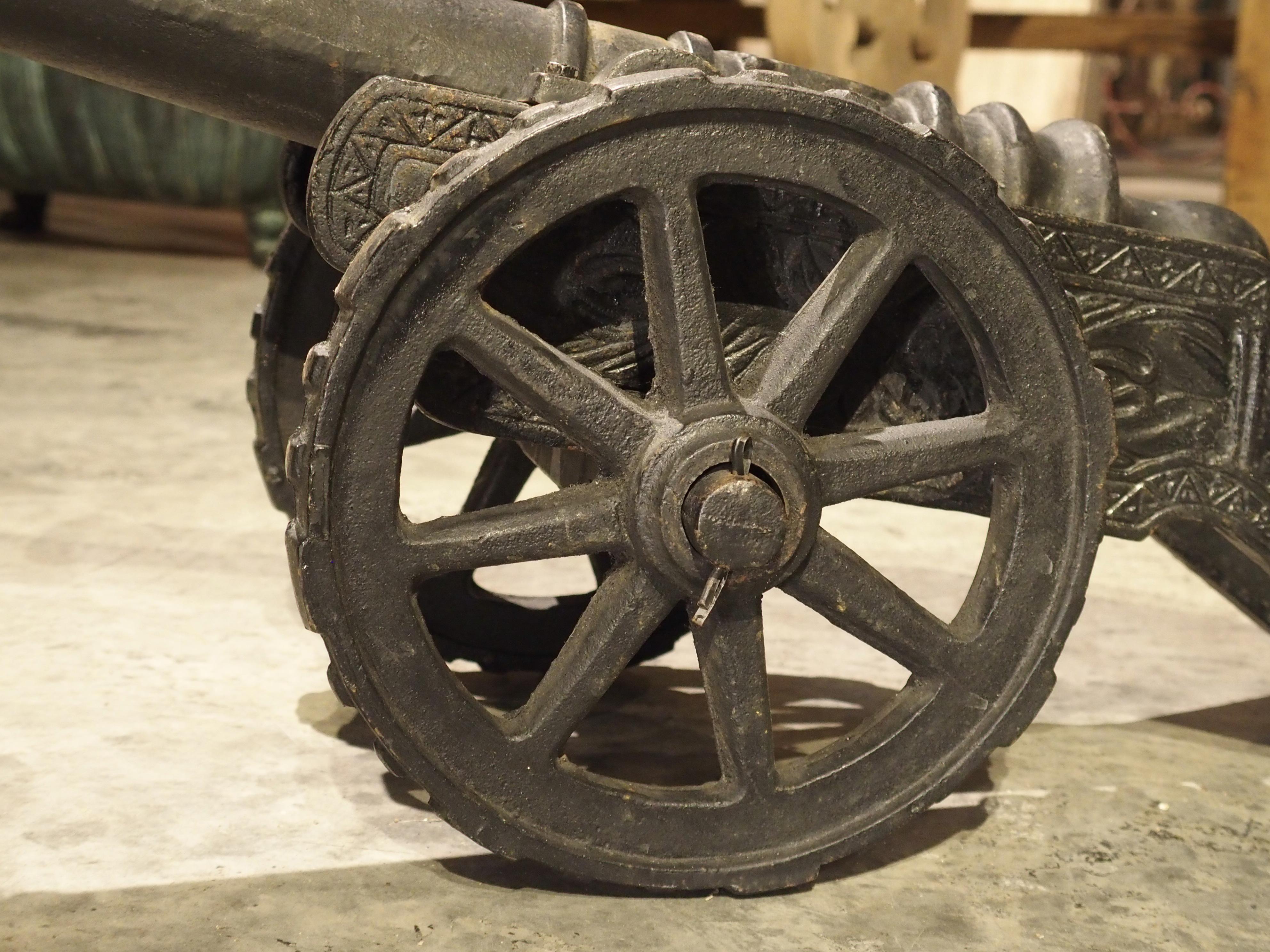 Cast Iron Cannon Model, circa 1900 3