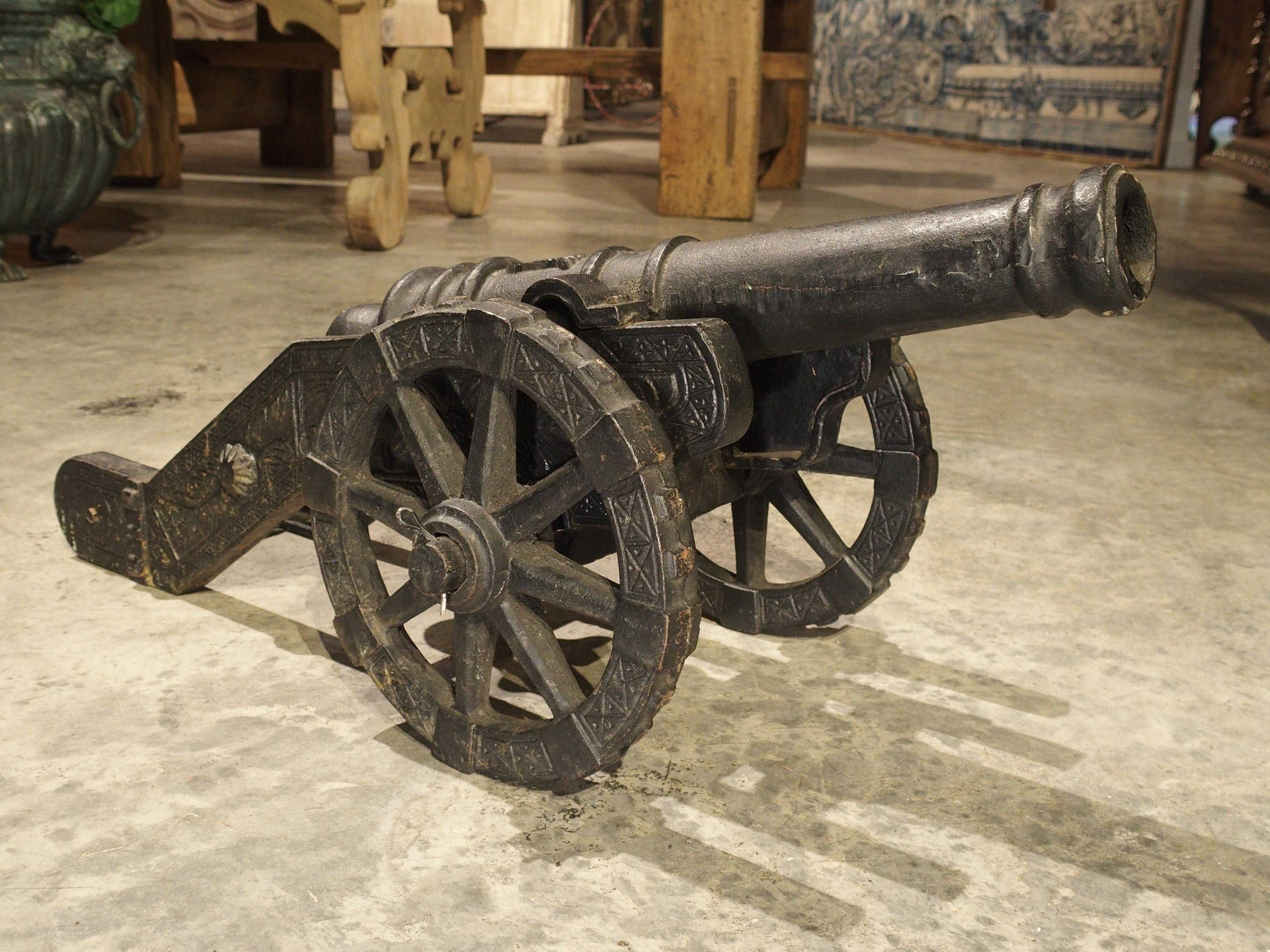 Cast Iron Cannon Model, circa 1900 4