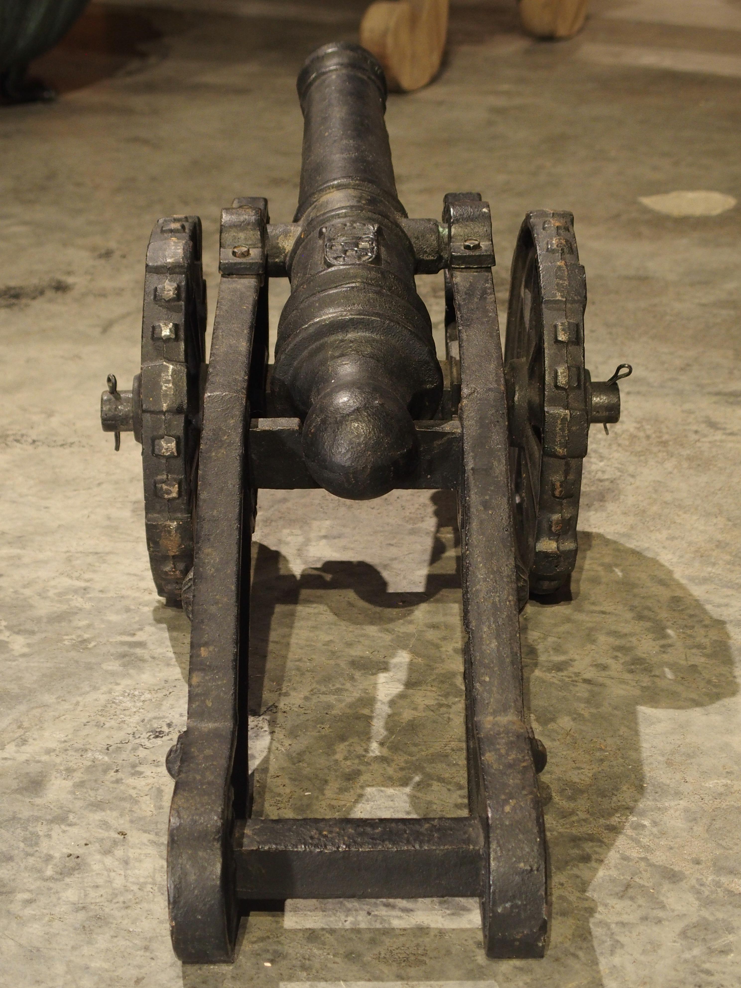 Cast Iron Cannon Model, circa 1900 6