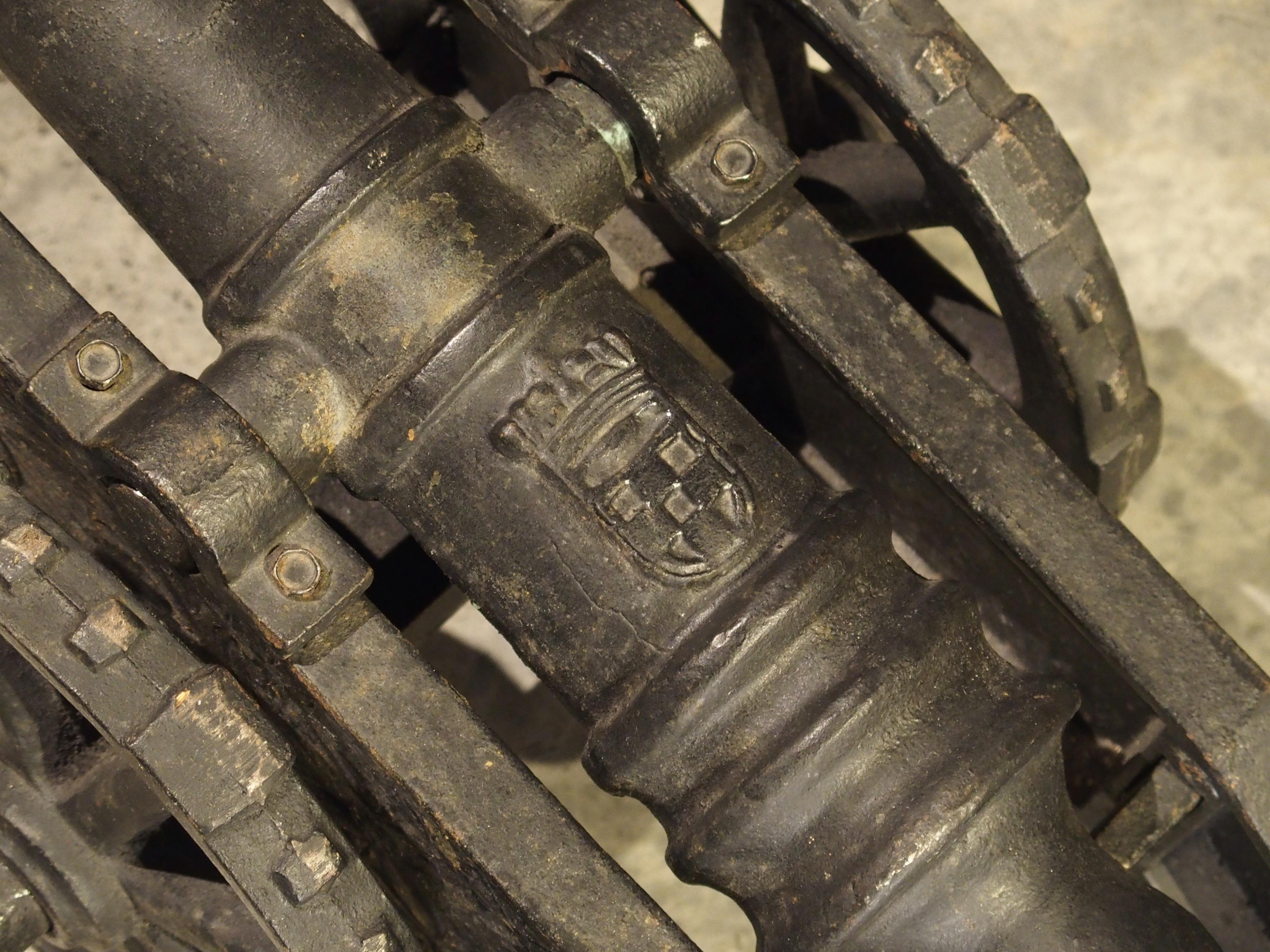 Cast Iron Cannon Model, circa 1900 7