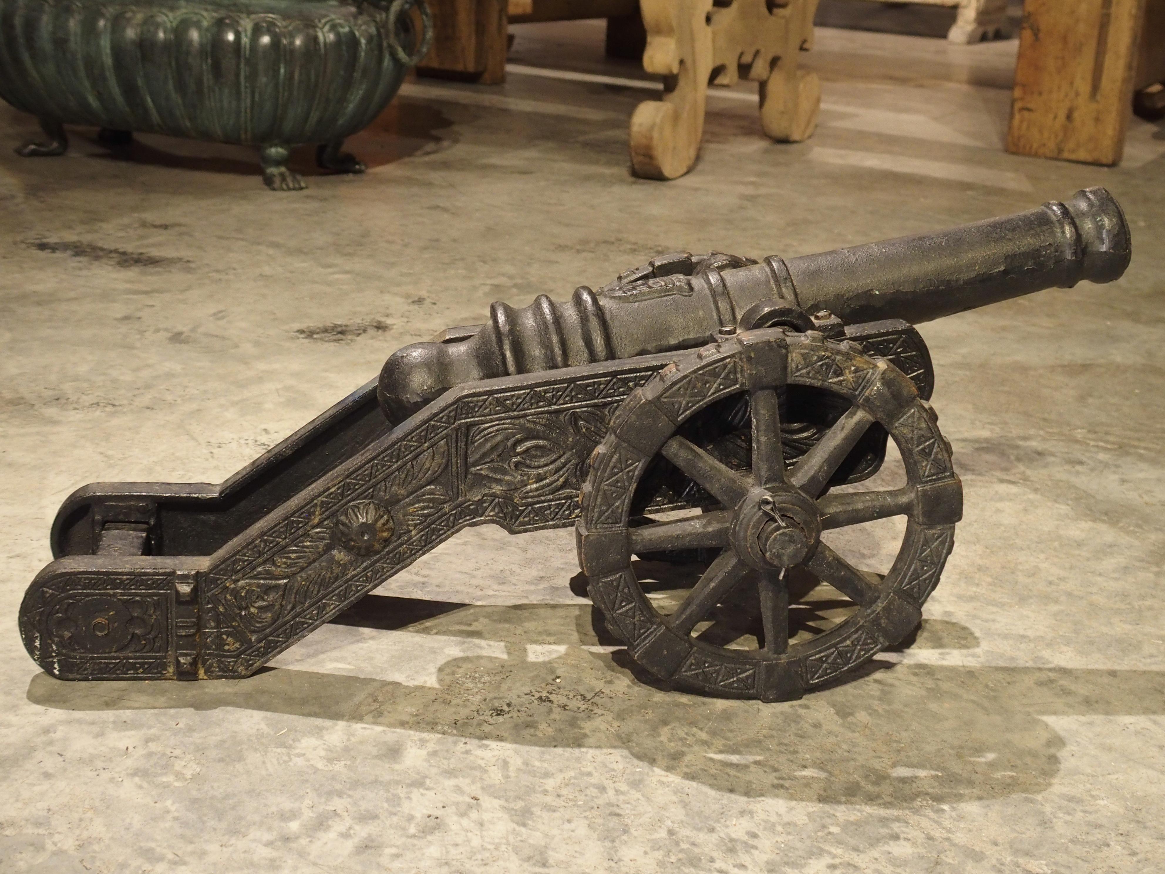Cast Iron Cannon Model, circa 1900 8