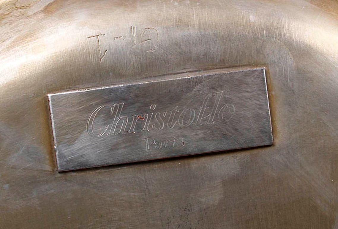 Christofle Silver Plated Bronze Table Center 'Surtout de table', circa 1900 For Sale 2