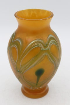 Circa 1900 Continental Art Glass Vase
