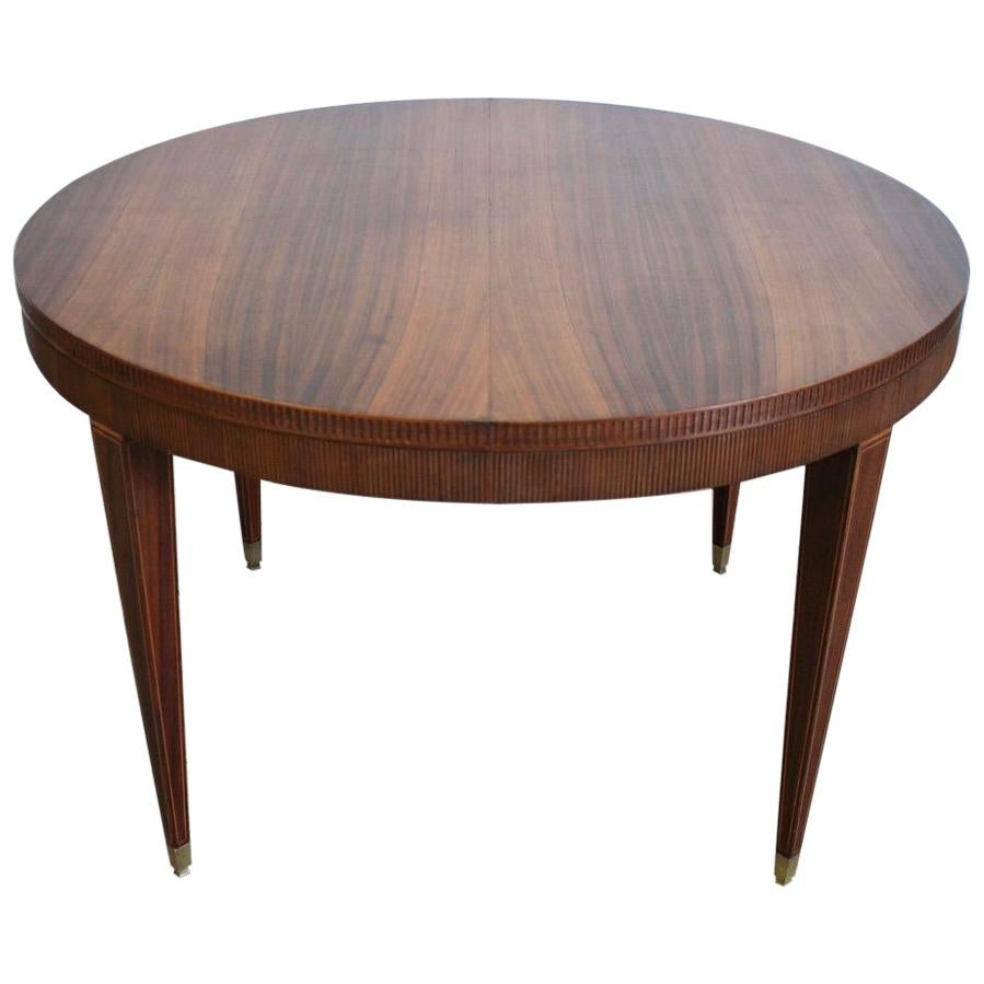 Continental Centre Table in Rosewood, circa 1900 For Sale