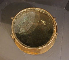Circa 1900 English Arts & Crafts Copper & Iron Cauldron