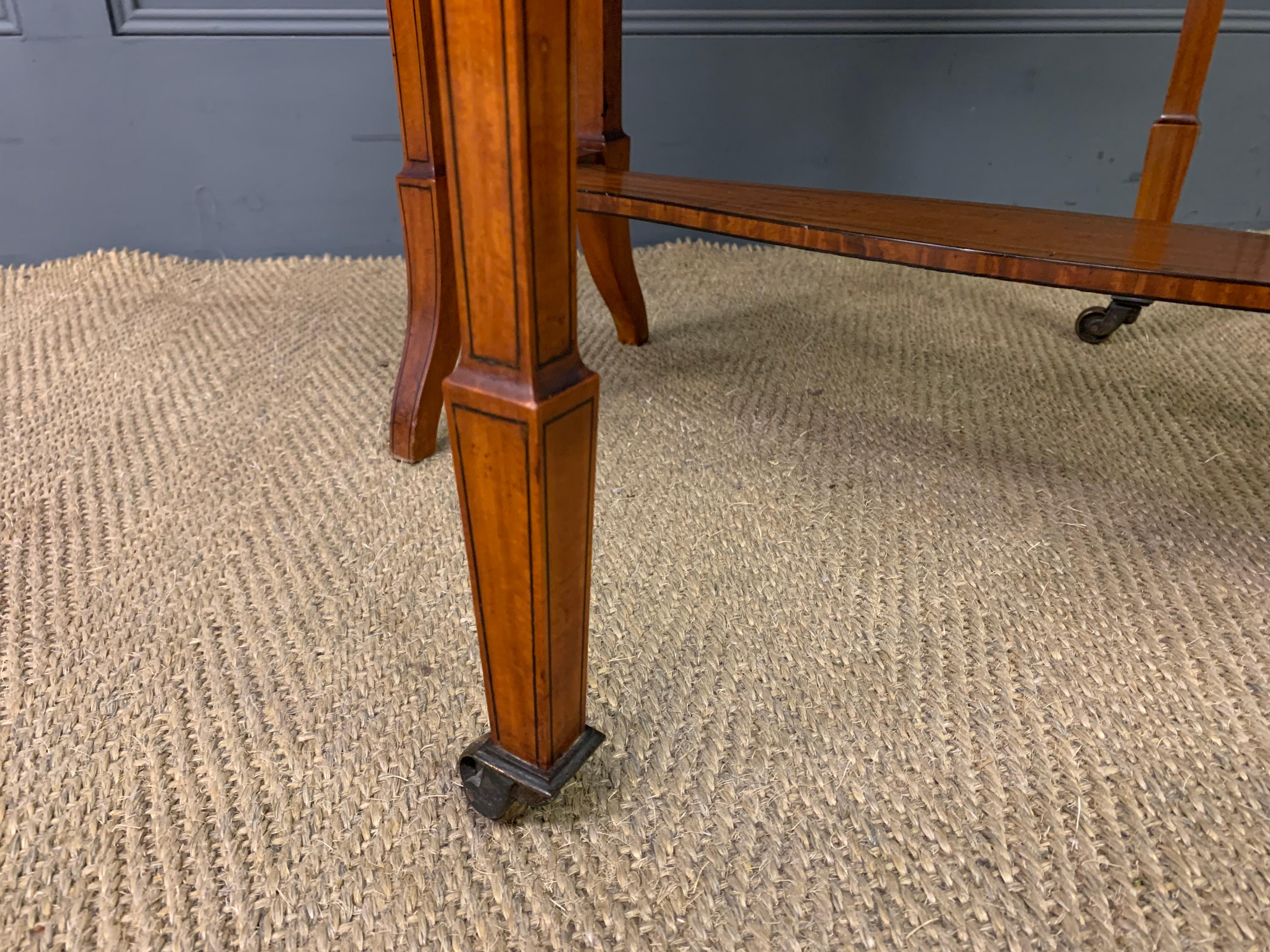 Circa 1900 English Edwardian Period Sutherland Table en venta 4