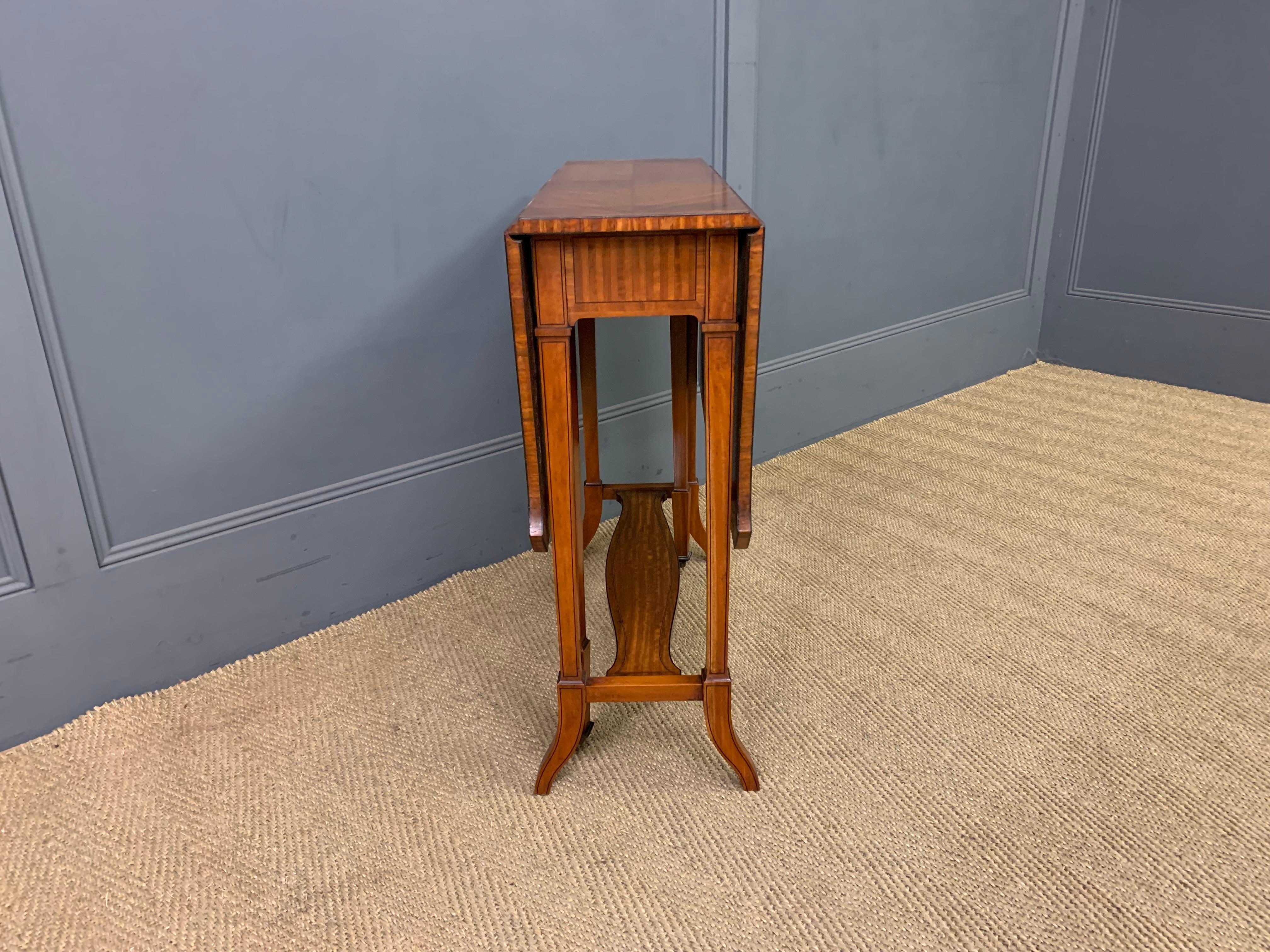 Circa 1900 English Edwardian Period Sutherland Table Eduardiano en venta
