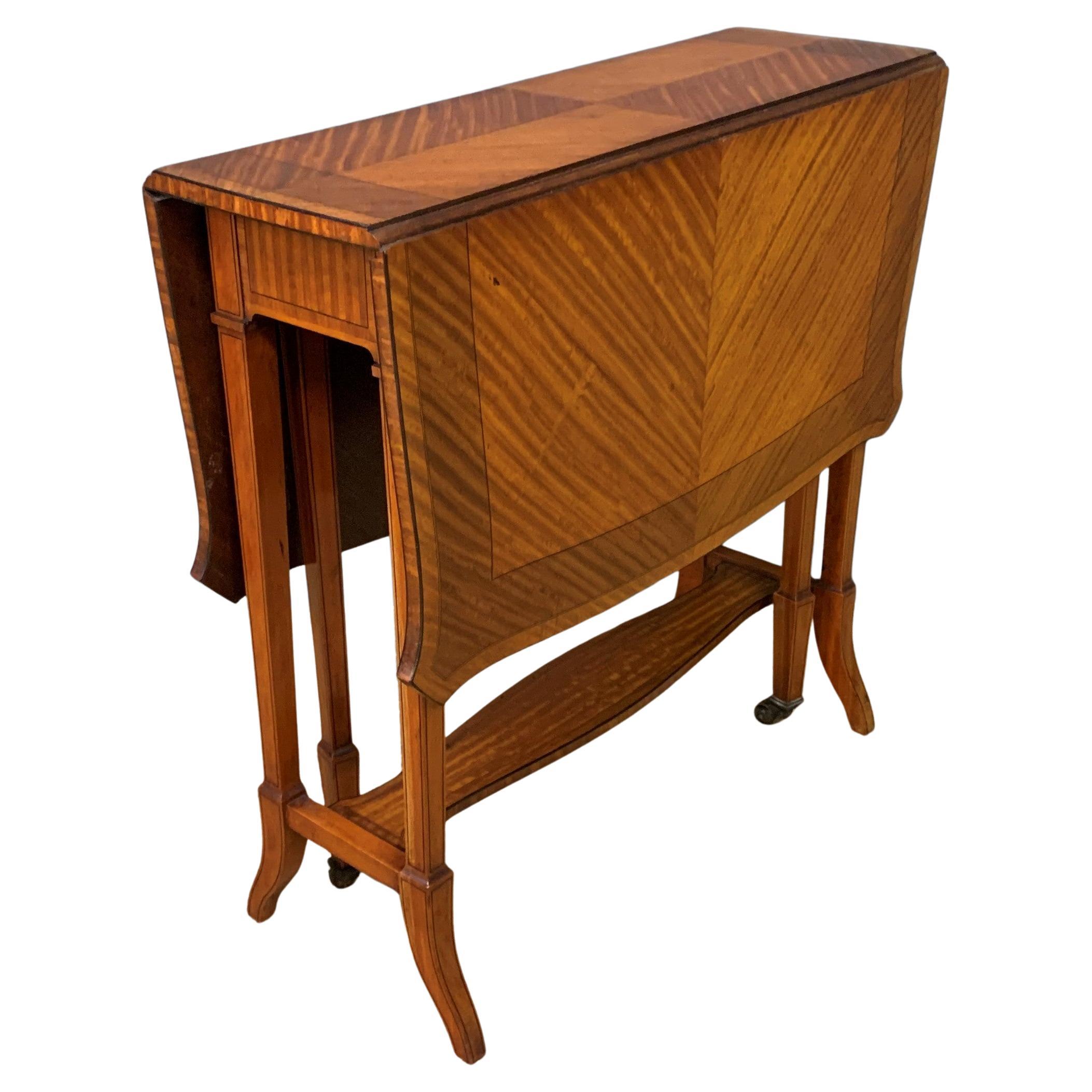 Circa 1900 English Edwardian Period Sutherland Table