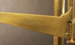 Circa 1900 English Equal Arm Market Scale With Weights