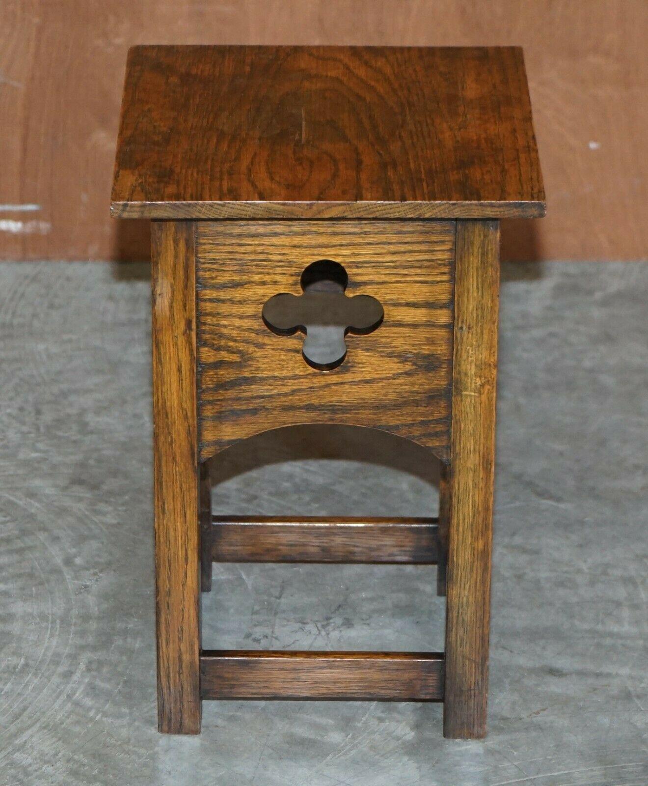 antique oak end tables