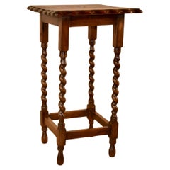 Circa 1900 English Oak Side Table