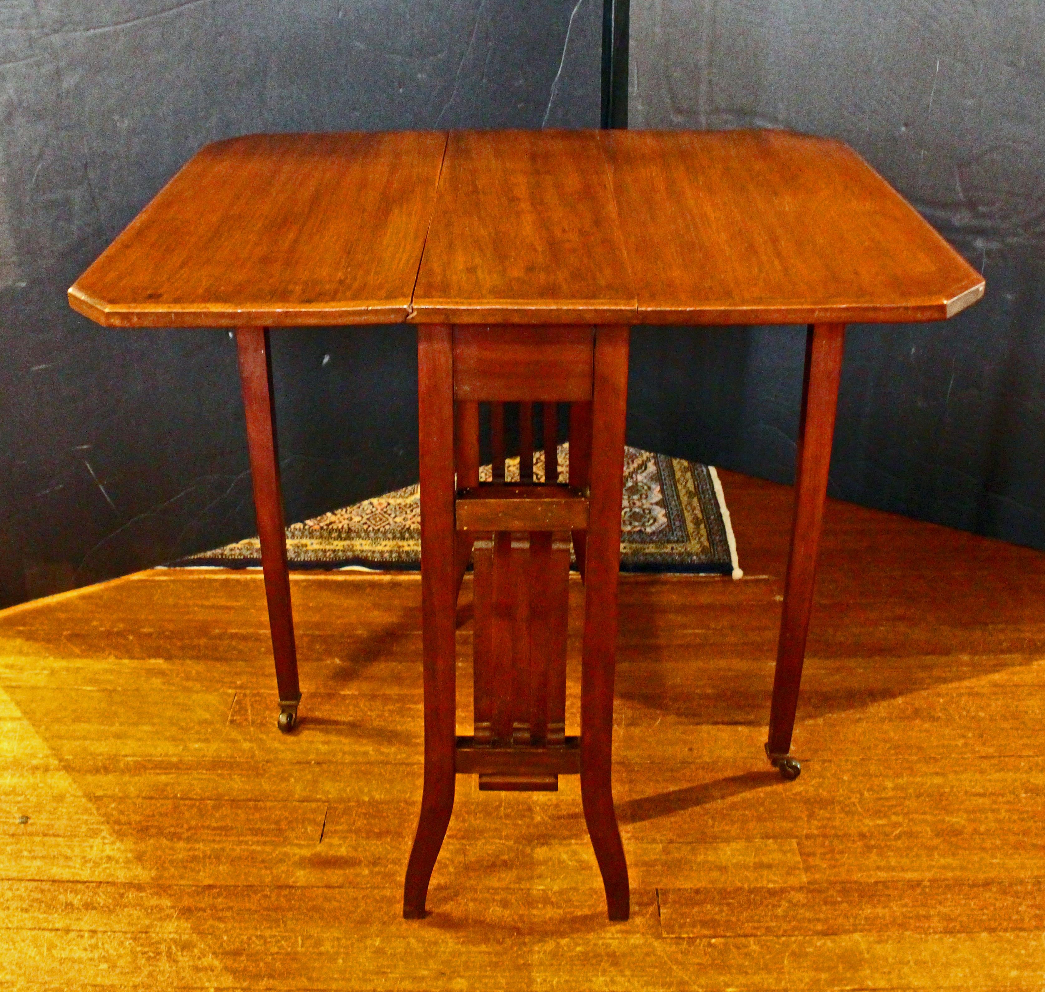 Édouardien Table Sutherland anglaise datant d'environ 1900 en vente