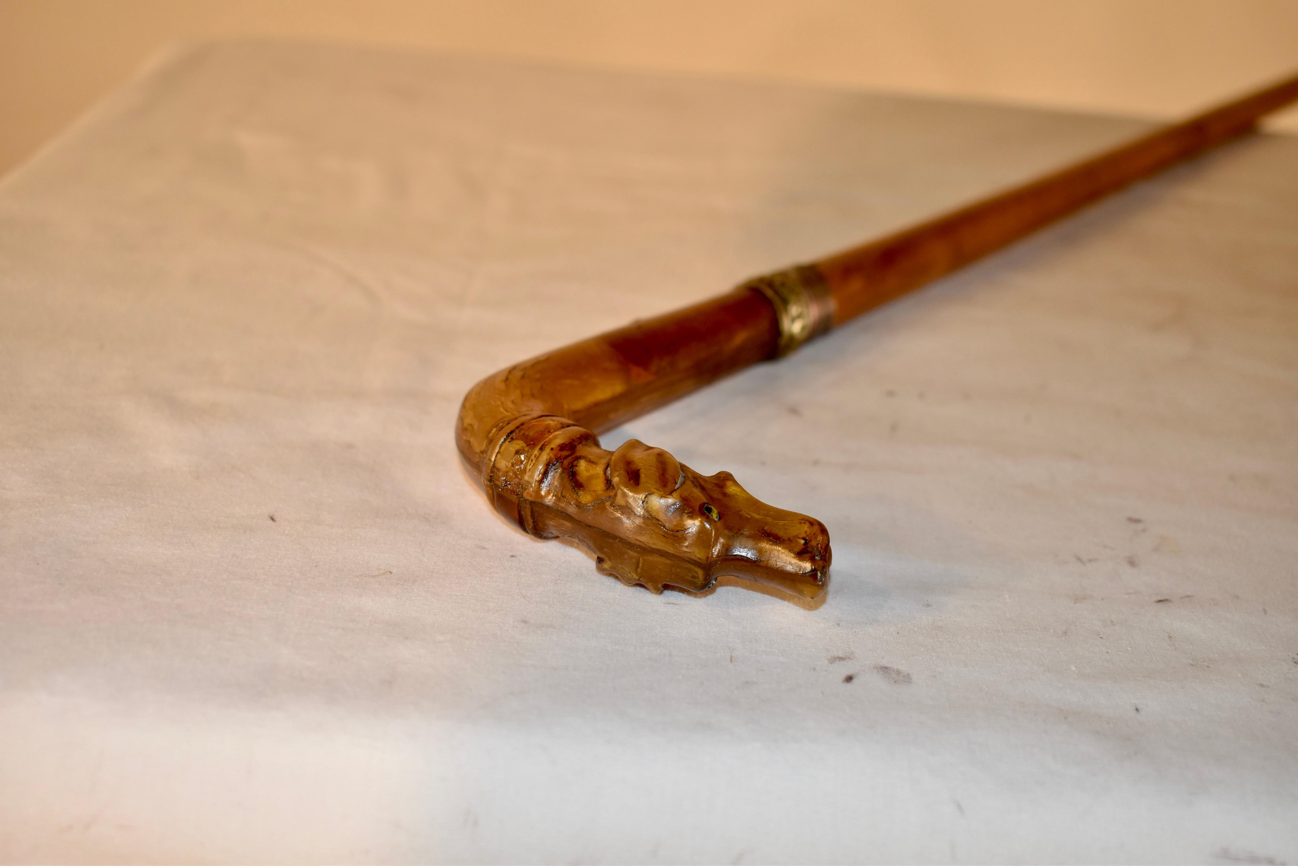 Cherry Circa 1900 English Sword Cane