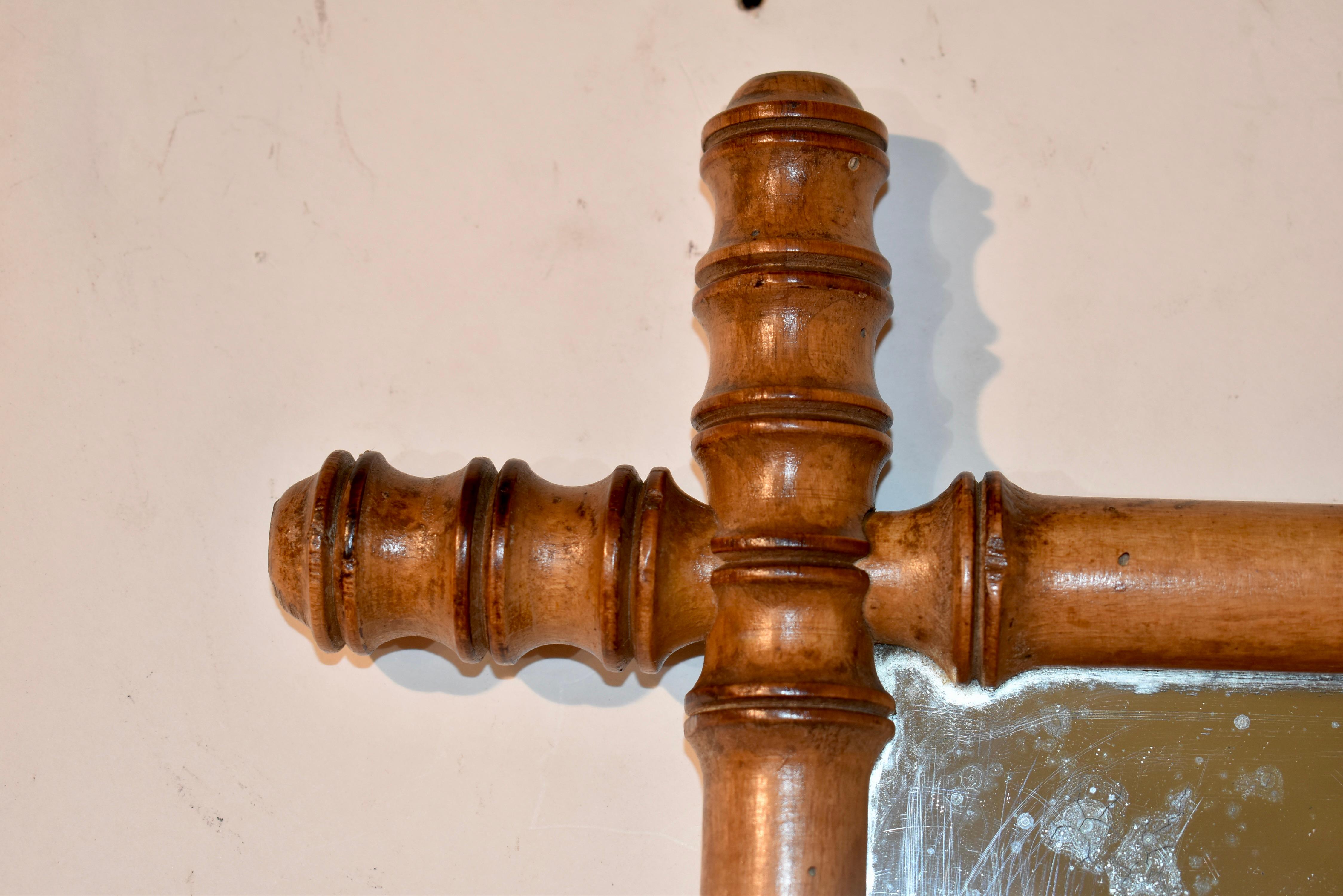 Début du 20ème siècle Miroir en faux bambou français CIRCA 1900 en vente