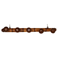 Antique Circa 1900 French Lollipop Hat and Coat Rack
