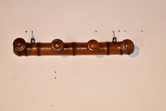Circa 1900 French Lollipop Rack in Cherry